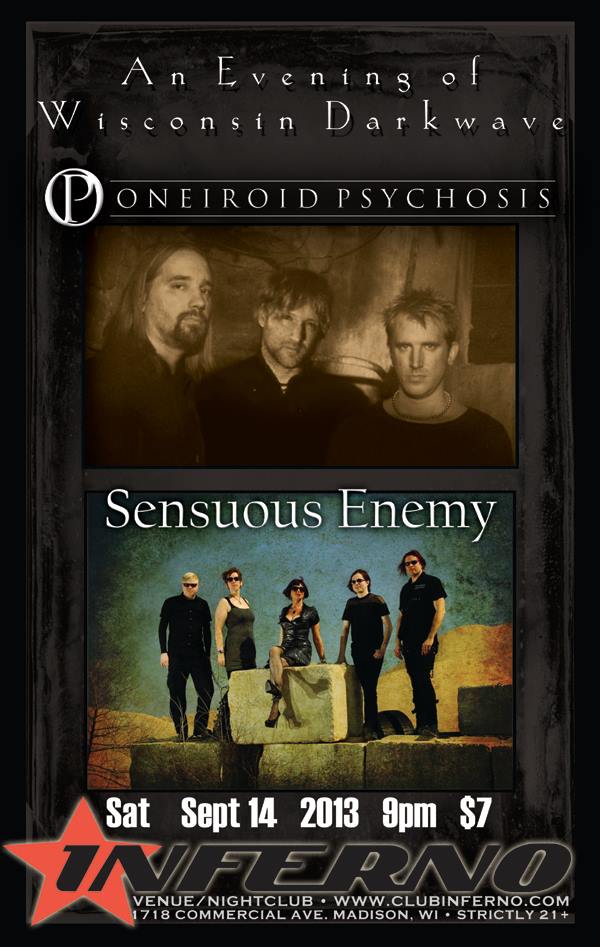 Darkwave Bands Oneroid Psychosis and Sensuous Enemy